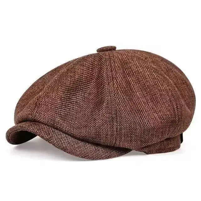 Bonés clássicos para homens, chapéu shelby
