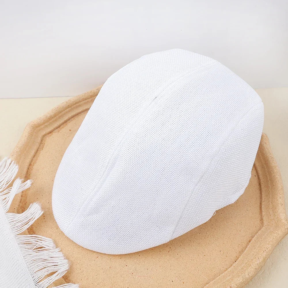 Boinas estilo moda masculina chapéus pico pintor